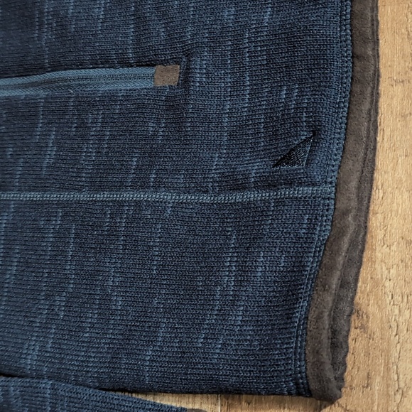 UNTUCKit Fleece Full Zip Size XXL in Heathered Blue - Picture 7 of 11